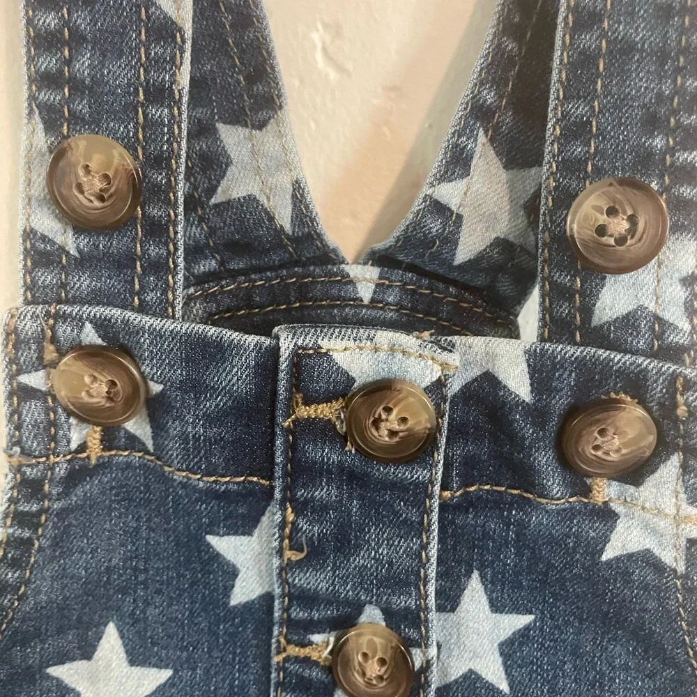 #1 Wonder Nation Denim Dress (12 Months) - Picture 7 of 10